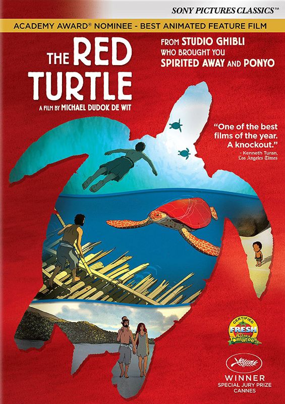  The Red Turtle [DVD] [2016]