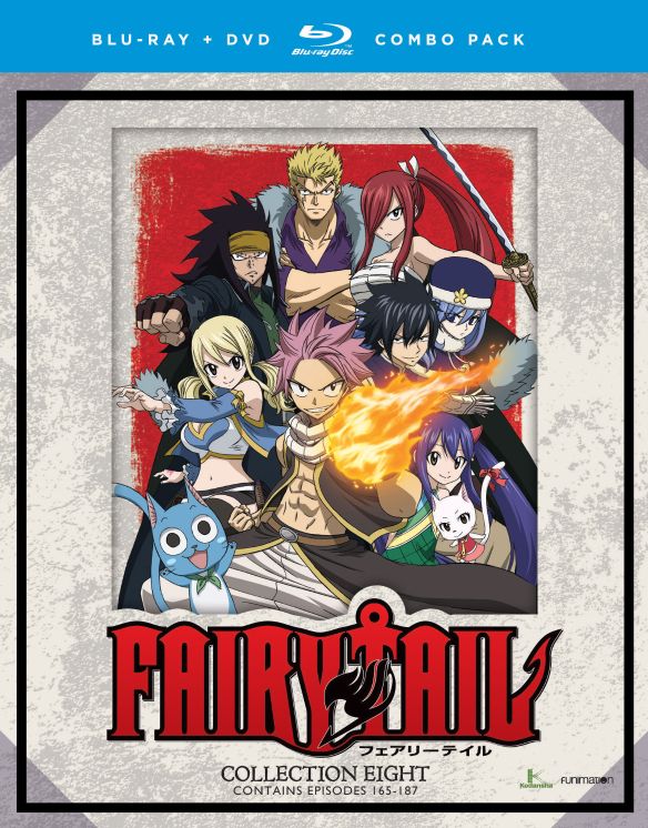  Fairy Tail: Collection Eight [Blu-ray/DVD] [8 Discs]