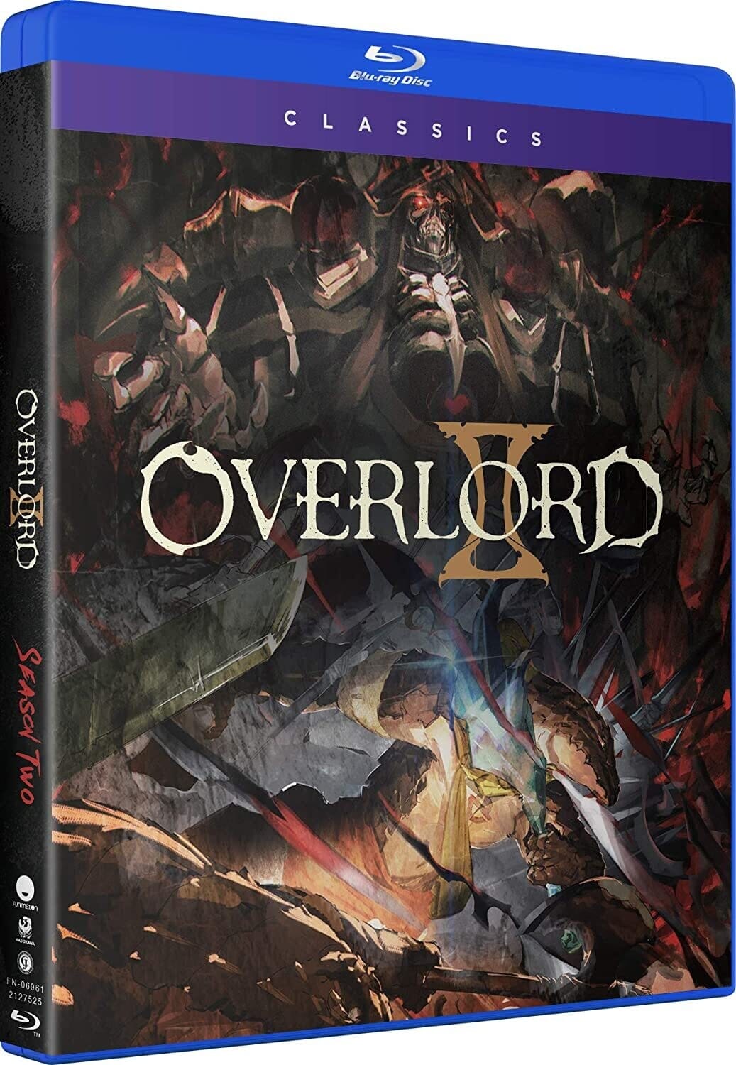 Front. Overlord II: Season Two - Classics   - BLU-RAY.