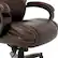 Alt View 17. La-Z-Boy - Premium Hyland Executive Office Chair with AIR Lumbar Technology - Coffee Brown.