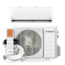 Pioneer - Quantum Ultra Low-Ambient 1-Zone 12,000 BTU 23 SEER2 Ductless Mini Split Inverter Heat Pump with 16 ft. Lines 110/120V - White