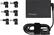 Front. Targus - 90W AC Power Adapter for Select Laptops - Black.