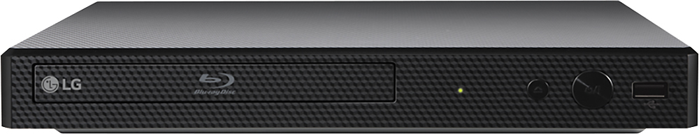 LG Streaming Audio Wi-Fi Built-In Blu-ray Player Black BP350 