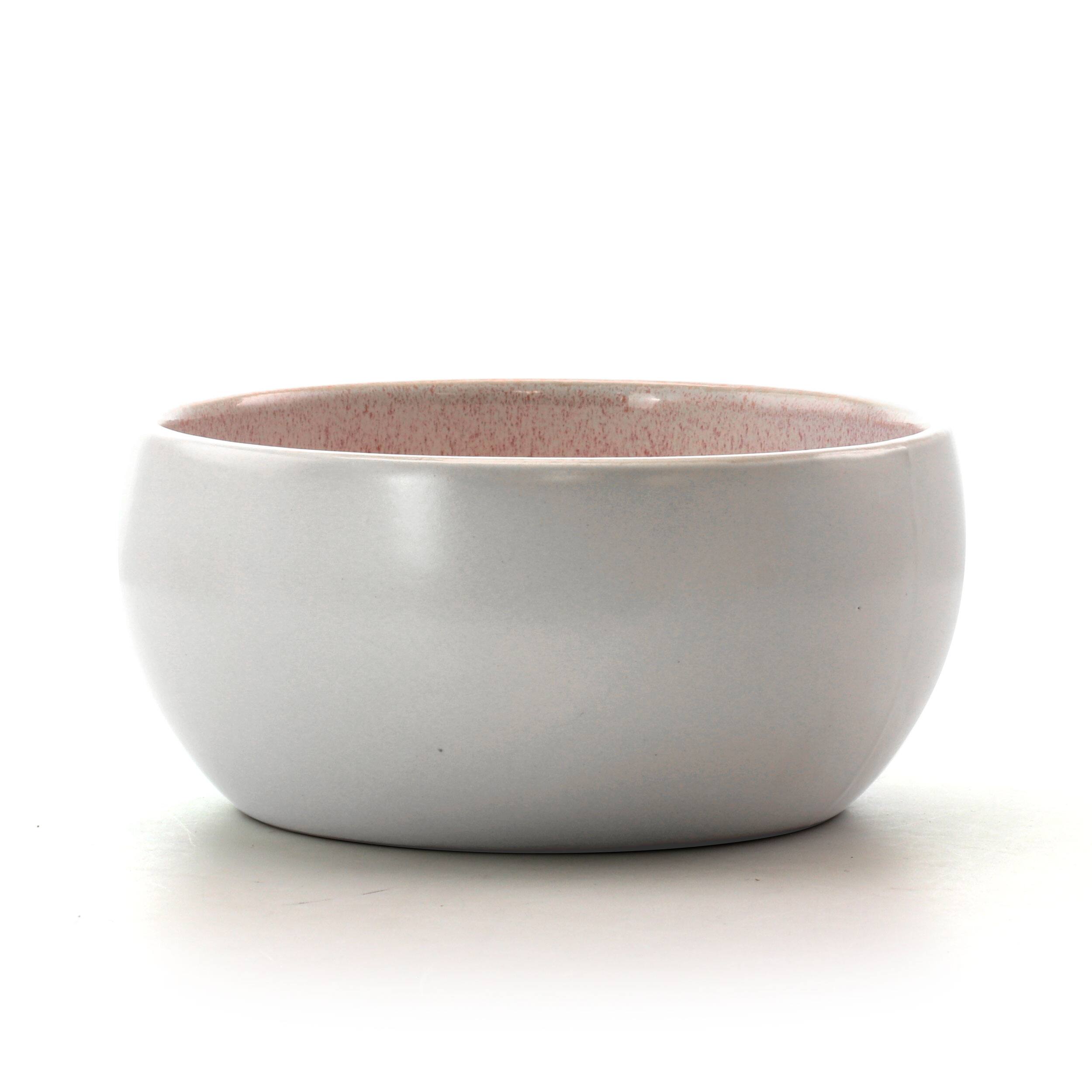 Alt View 5. Elama - Elama Mocha Muave 16 Piece Luxurious Stoneware Dinnerware with Complete Setting for 4 - Mauve.