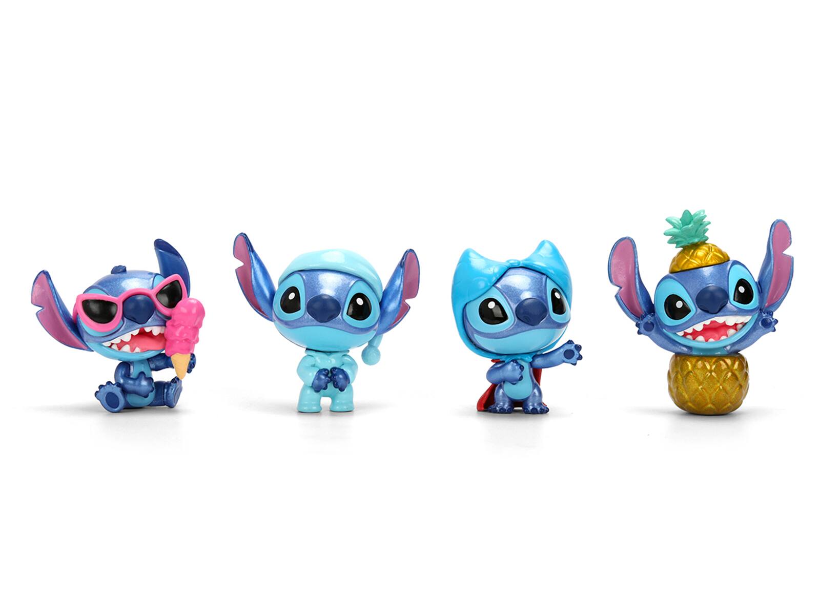 Alt View 5. Jada - Set of 4 Diecast Figures "Disney's Stitch" Wave #3 "Metalfigs" Series Diecast Models by Jada.