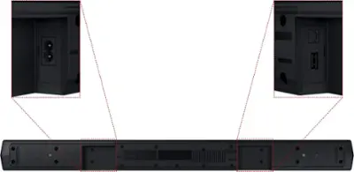 Samsung - HW-C450 2.1 Channel B-Series Soundbar with Wireless Subwoofer, DTS Virtual: X - Titan Black