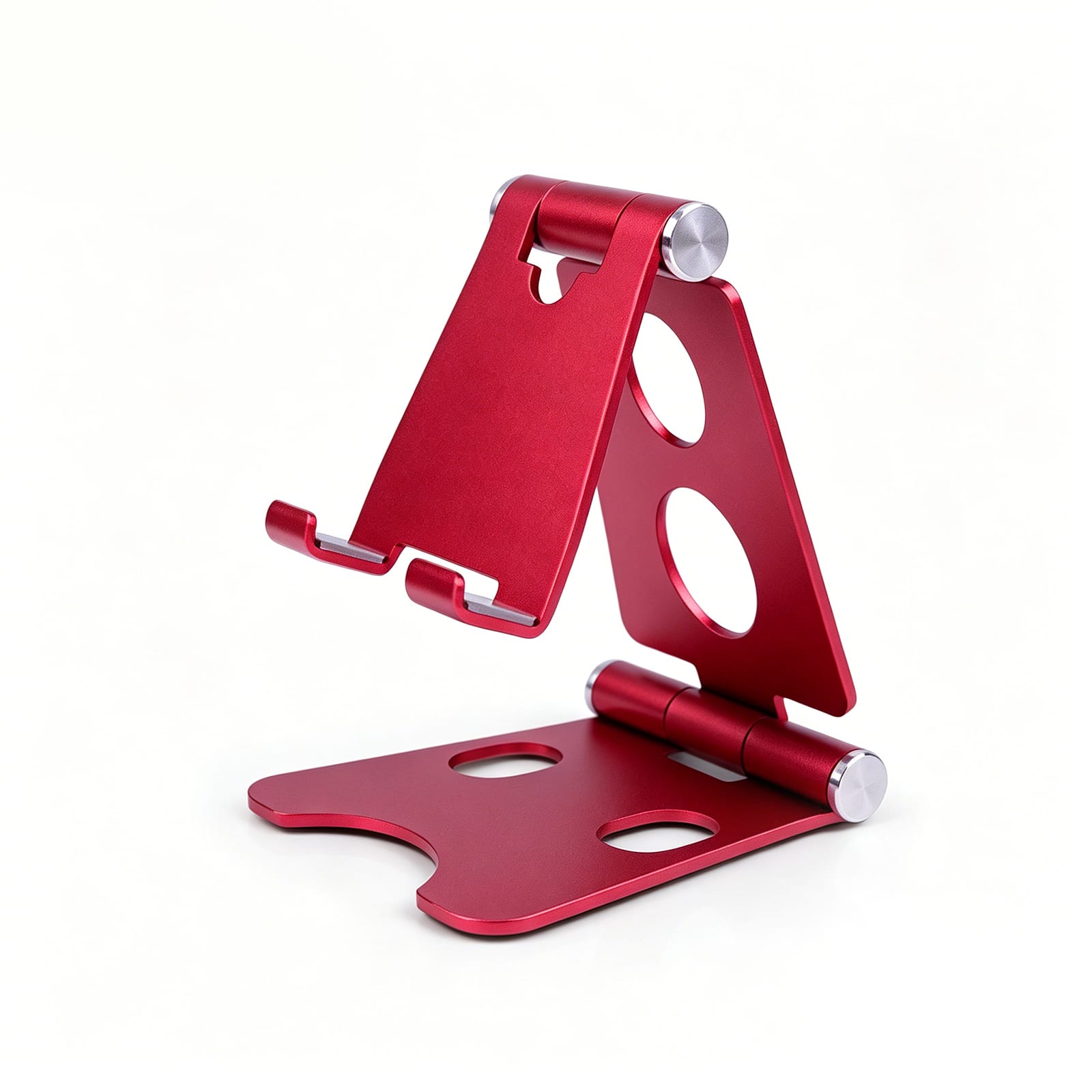 UUCOVER - Universal Adjustable Cell Phone Stand and Tablet Desk Mount Holder Aluminum Stand Anti-slip Foldable Bracket Kickstand - Red price history on PriceWatchPro