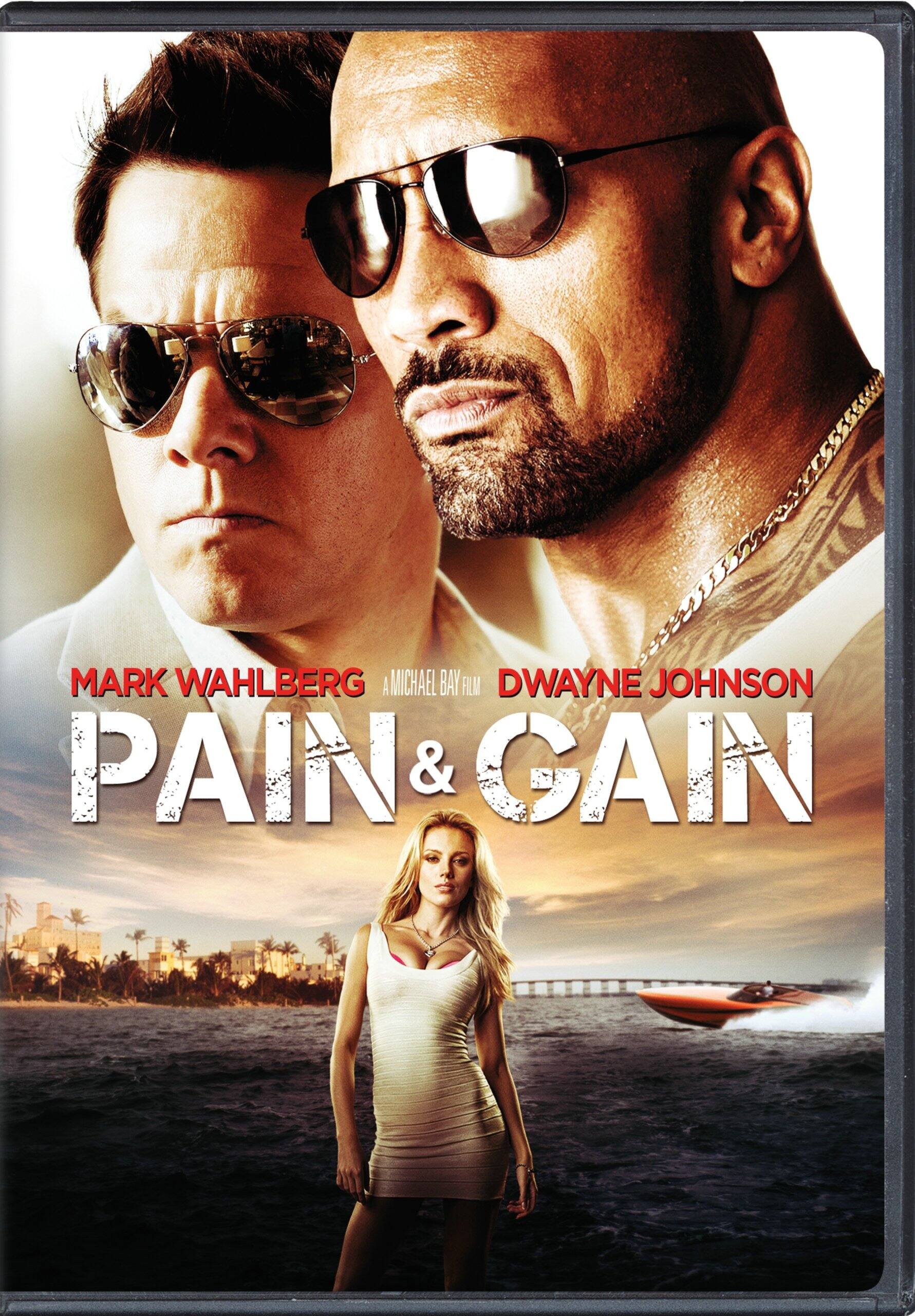 Front. Pain & Gain - DVD.