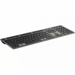 HP - 725 Keyboard - Wireless Connectivity - Bluetooth/RF - Full-size - 32.81 ft - 2.40 GHz - USB Type A Interface - Nightfall Black