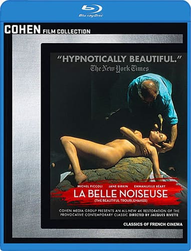 Front. La Belle Noiseuse (The Beautiful Troublemaker)   - BLU-RAY.