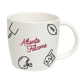 Logo Brands - Atlanta Falcons 18oz. Playmaker Mug - Multicolor