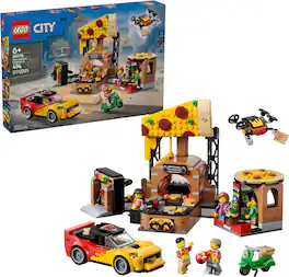 LEGO - City Pizza Delivery Experience with Vehicles 60496