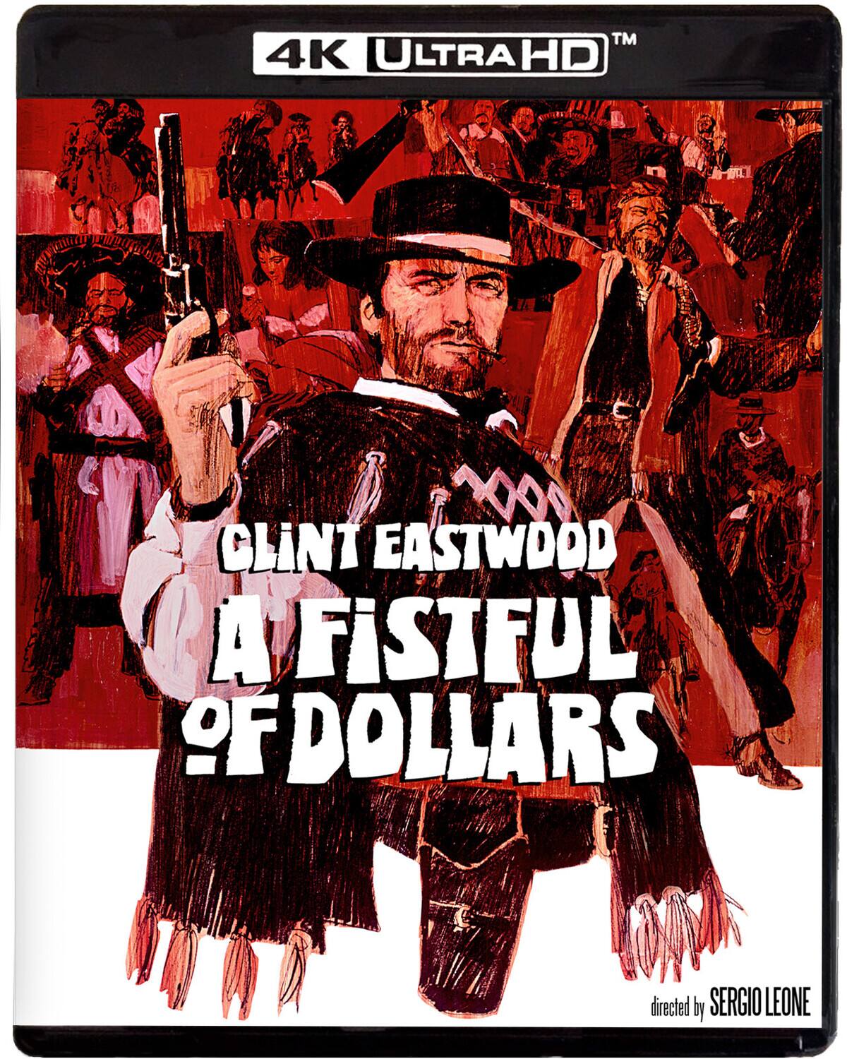 Front. A Fistful of Dollars - 4K Blu-Ray.