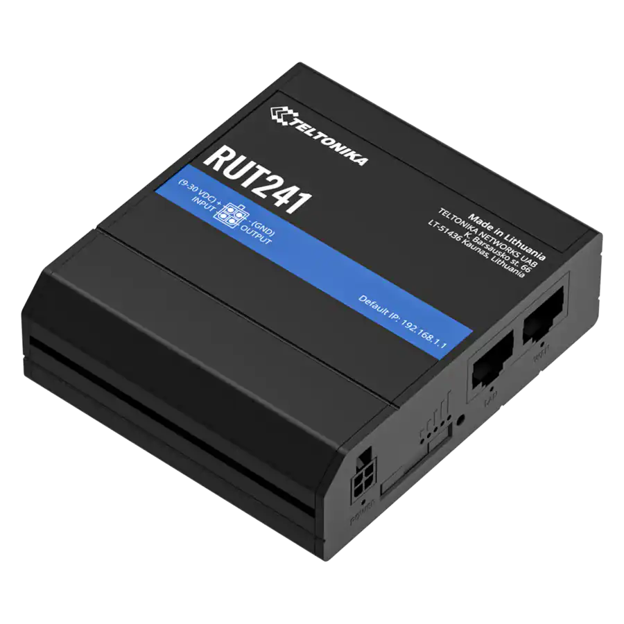 Teltonika RUT241 Industrial 4G LTE Router RUT241 - Best Buy