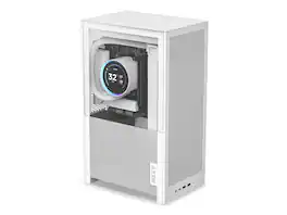 NZXT - H2 Flow (2026) mini-ITX Case - All White - White