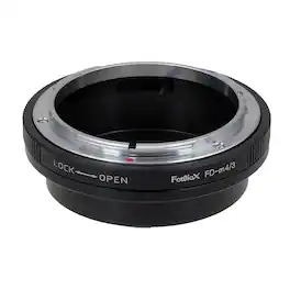 Fotodiox - Lens Adapter - Compatible with Canon FD Mount Lenses to fit Micro Four Thirds (MFT) Mount Cameras