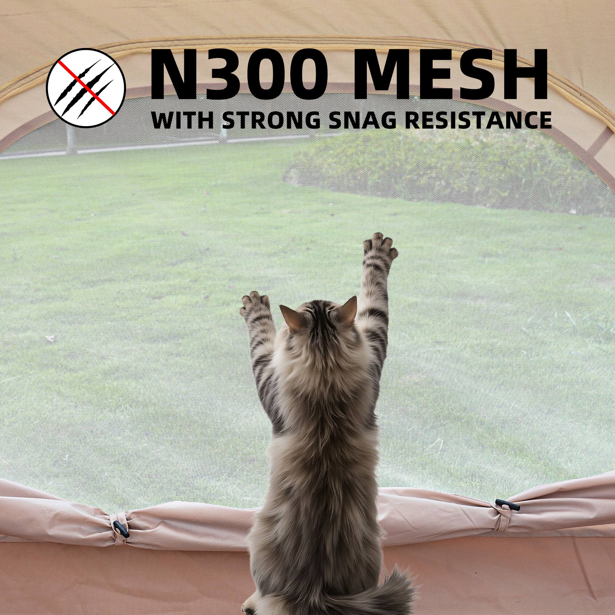 N300 MESH  
WITH STRONG SNAG RESISTANCE