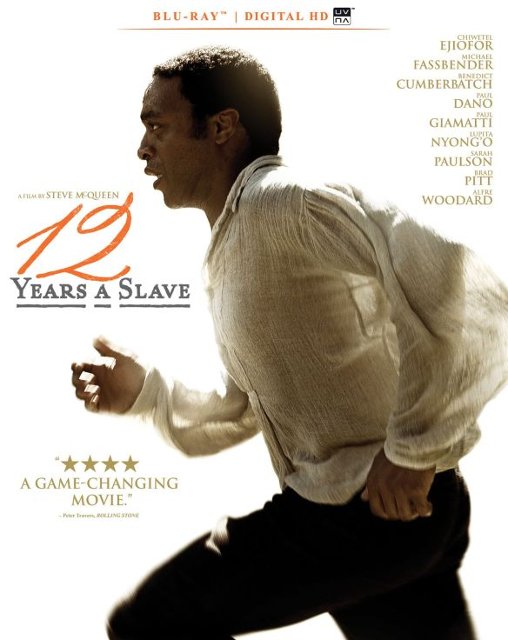 Front Standard. 12 Years a Slave [Blu-ray] [2013].