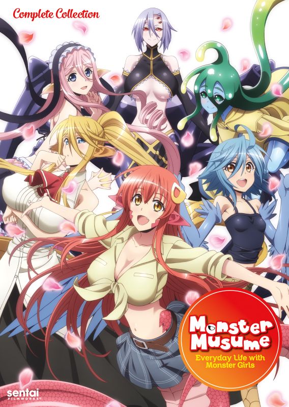  Monster Musume: Everyday Life with Monster Girls - Complete Collection [DVD]