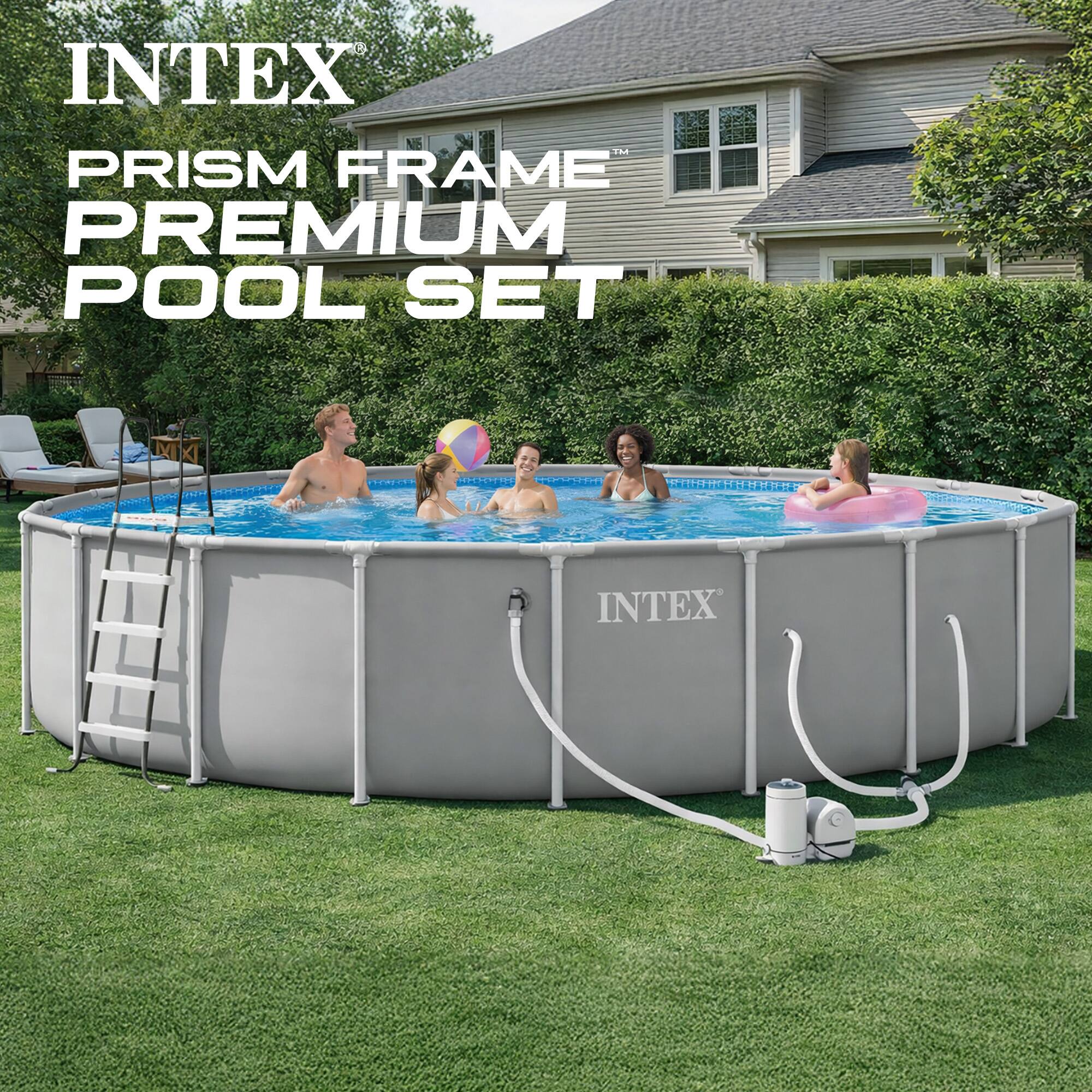 INTEX PRISM FRAME PREMIUM POOL SET