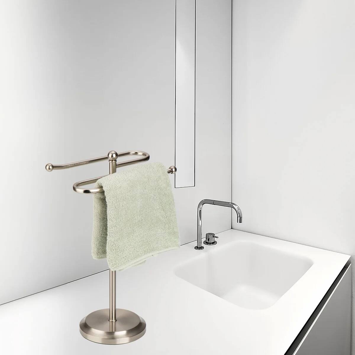 Back. J&V TEXTILES - S Design Fingertip Towel Holder.