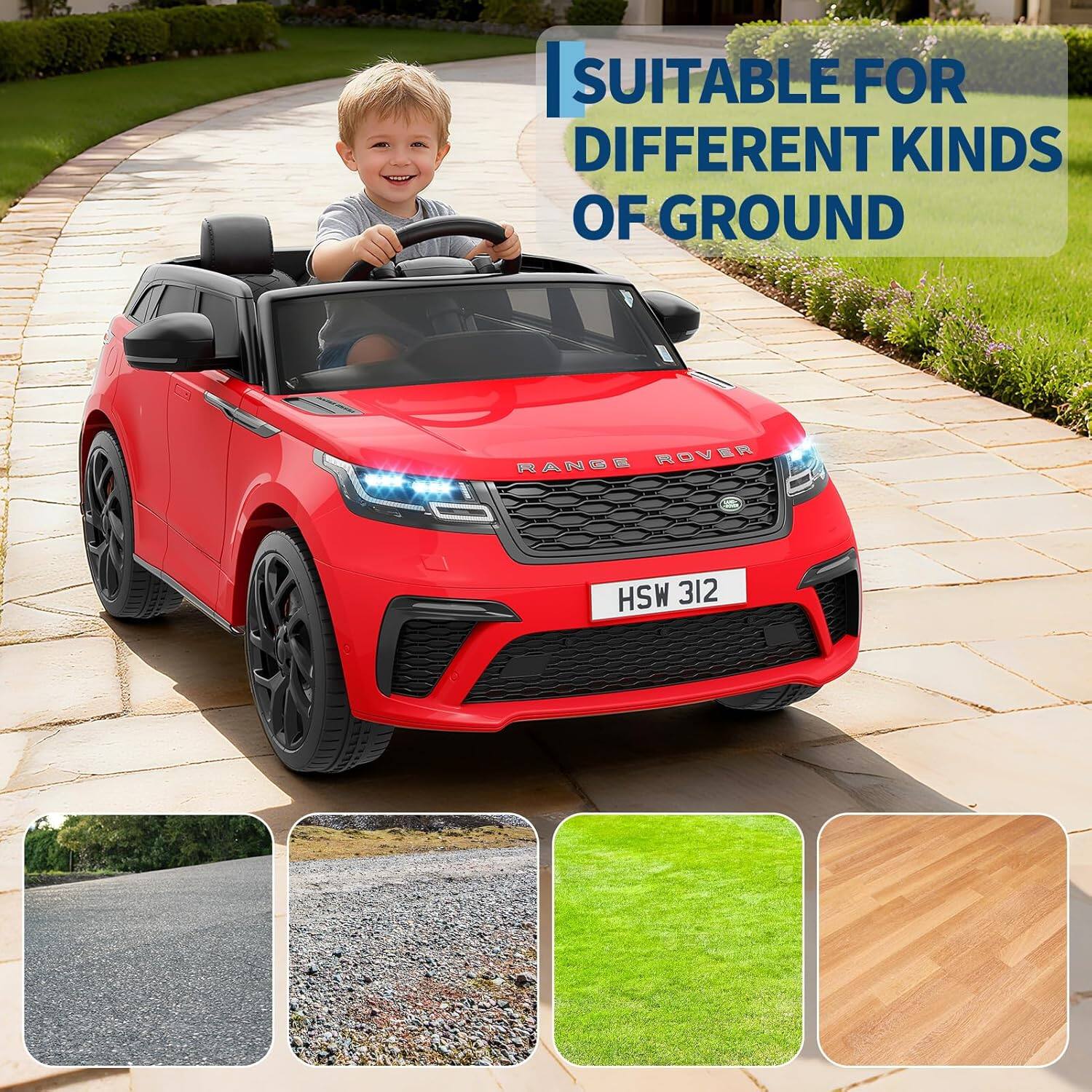 SUITABLE FOR DIFFERENT KINDS OF GROUND  
HSW 312