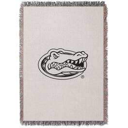 Chad & Jake - Florida Gators Woven Blanket - White