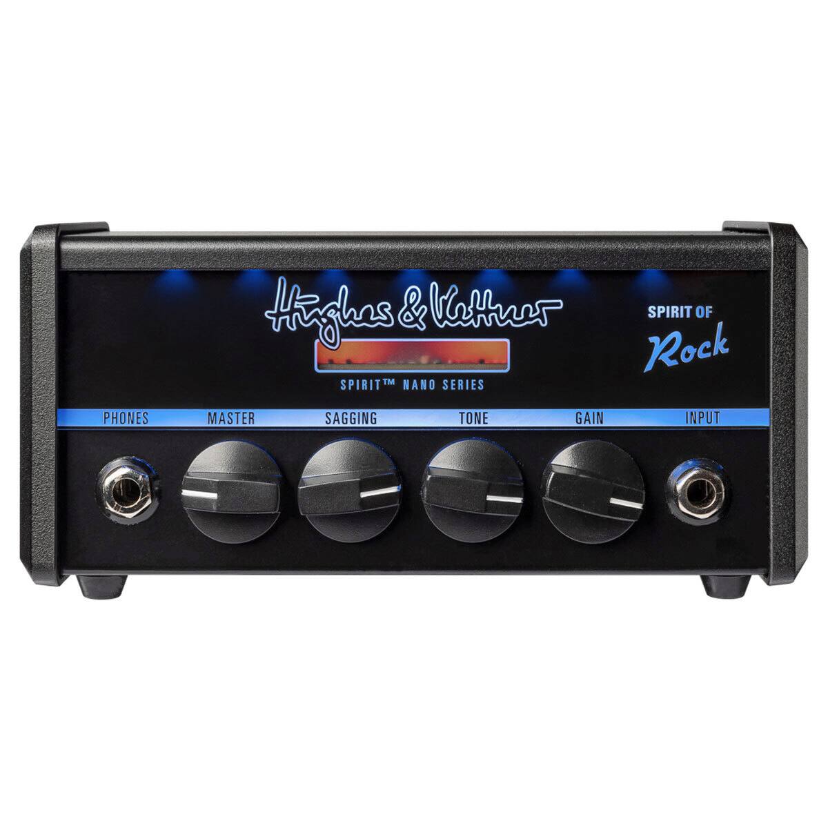 Highes & Wettuer SPIRIT™ NANO SERIES SPIRIT OF Rock PHONES MASTER SAGGING TONE GAIN INPUT