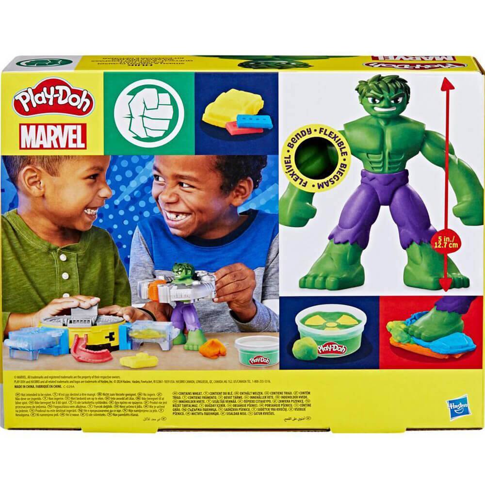 Hasbro F9826 Play Doh Hulk Smash & Squish Playset with Hulk Action
