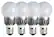 Front Standard. Smartbotics - RoboSmart 800-Lumen, 60W Wireless LED Light Bulbs, 60W Equivalent (4-Pack) - Warm White.