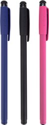 Targus - Styluses & Pen (3-Count) - Red/Blue /Black - Front_Zoom