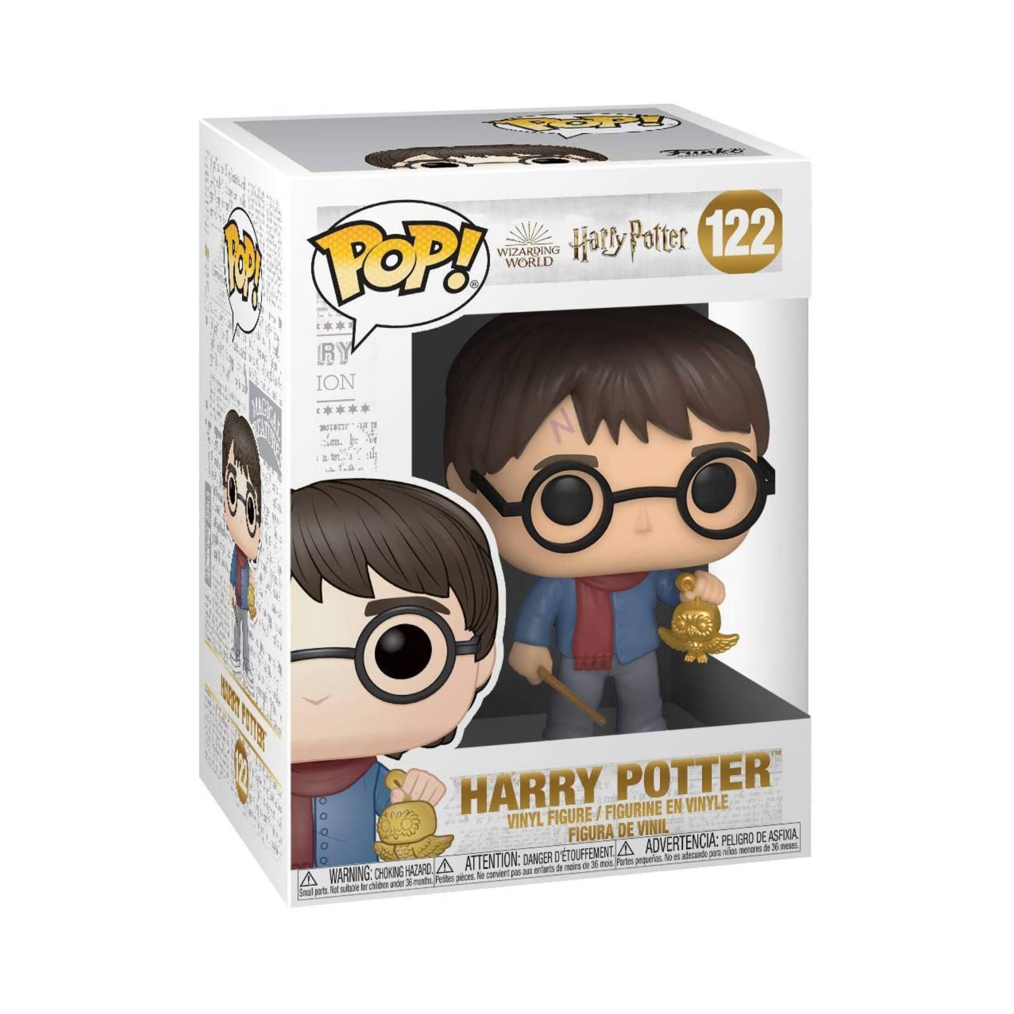 OE WIZARDING Harry Potter 122 1 POP! WORLD RY ION IURC FTEK HARRY POTTER I FIGURINE EN VINYLE VINYL FIGURE FIGURA DE VINIL ASFIXA ADVERTENCIA: PELIGRO DE A - a x - 'TOUFFEMENT adae per1 ate DANGER pequeries 1 - HAZARO A ATTENTION: e a n a 3 - Pates WARNING CHOKING te C  - motts Pole ps cDe - 3 N slor i 3mal pos