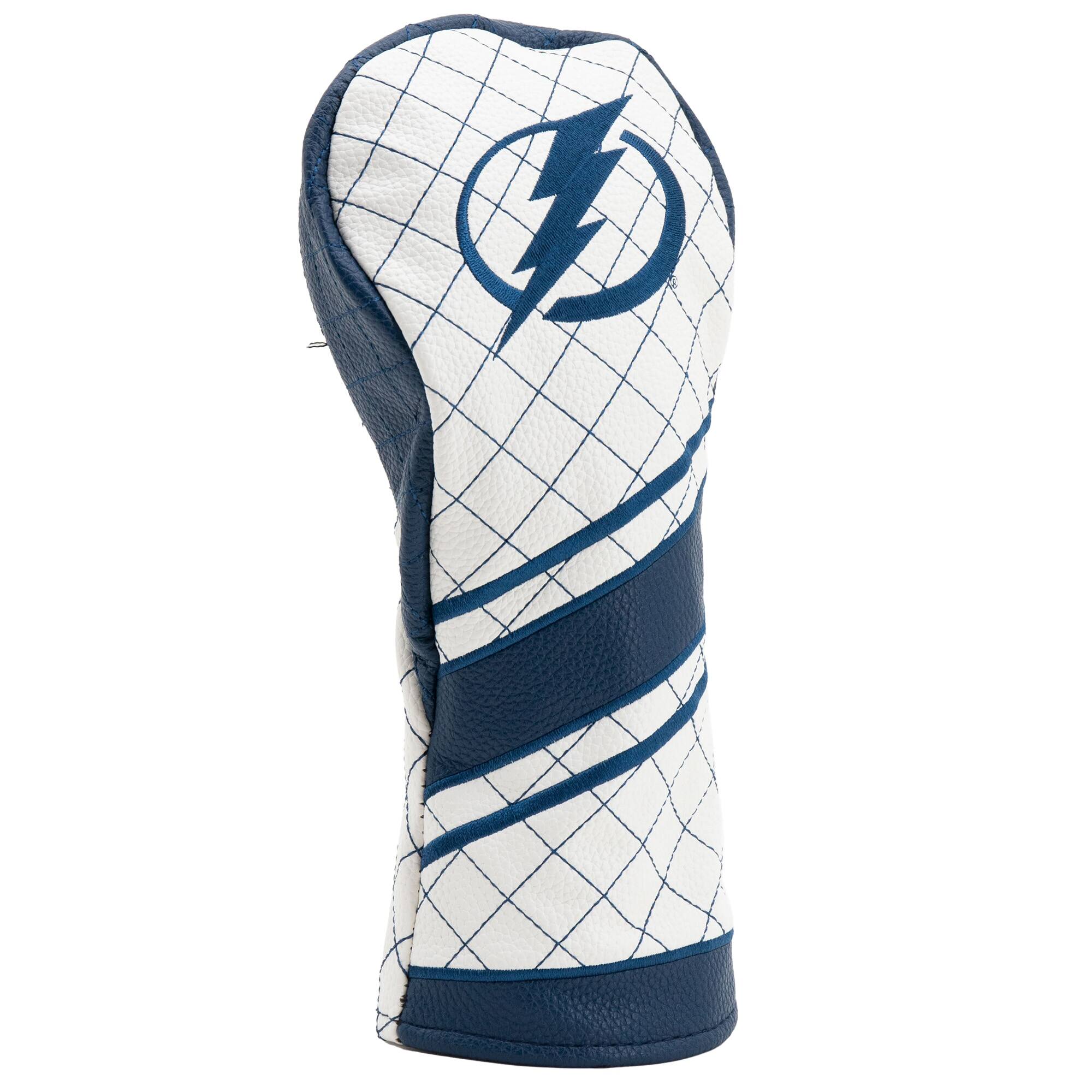 Alt View 2. Team Golf - Tampa Bay Lightning Striped Quilted Fairway Headcover - Multicolor.