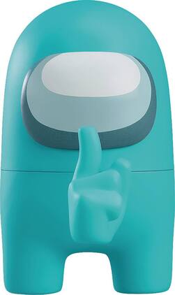 Good Smile Company - Among Us - Crewmate Nendoroid Action Figure Cyan - Collectibles - Multicolor