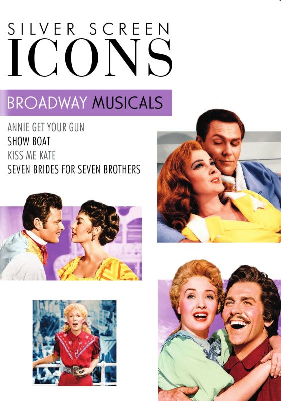 Silver Screen Icons: Broadway Musicals [4 Discs] [DVD]