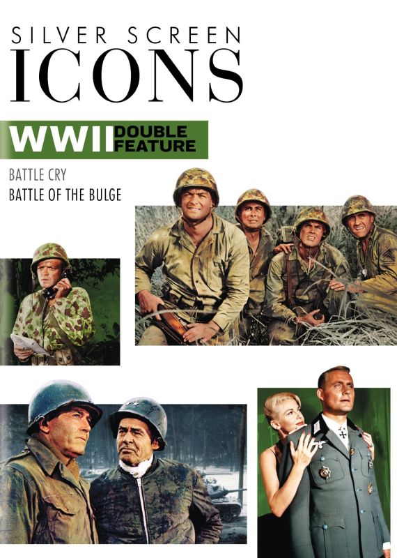 

Silver Screen Icons: WWII Double Feature - Battle of the Bulge/Battle Cry [DVD]