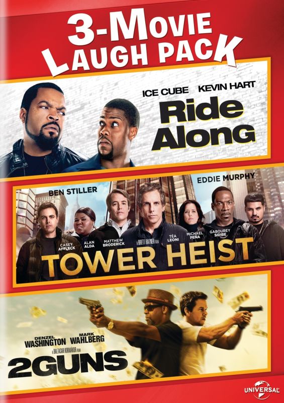  Ride Along/Tower Heist/2 Guns [2 Discs] [DVD]