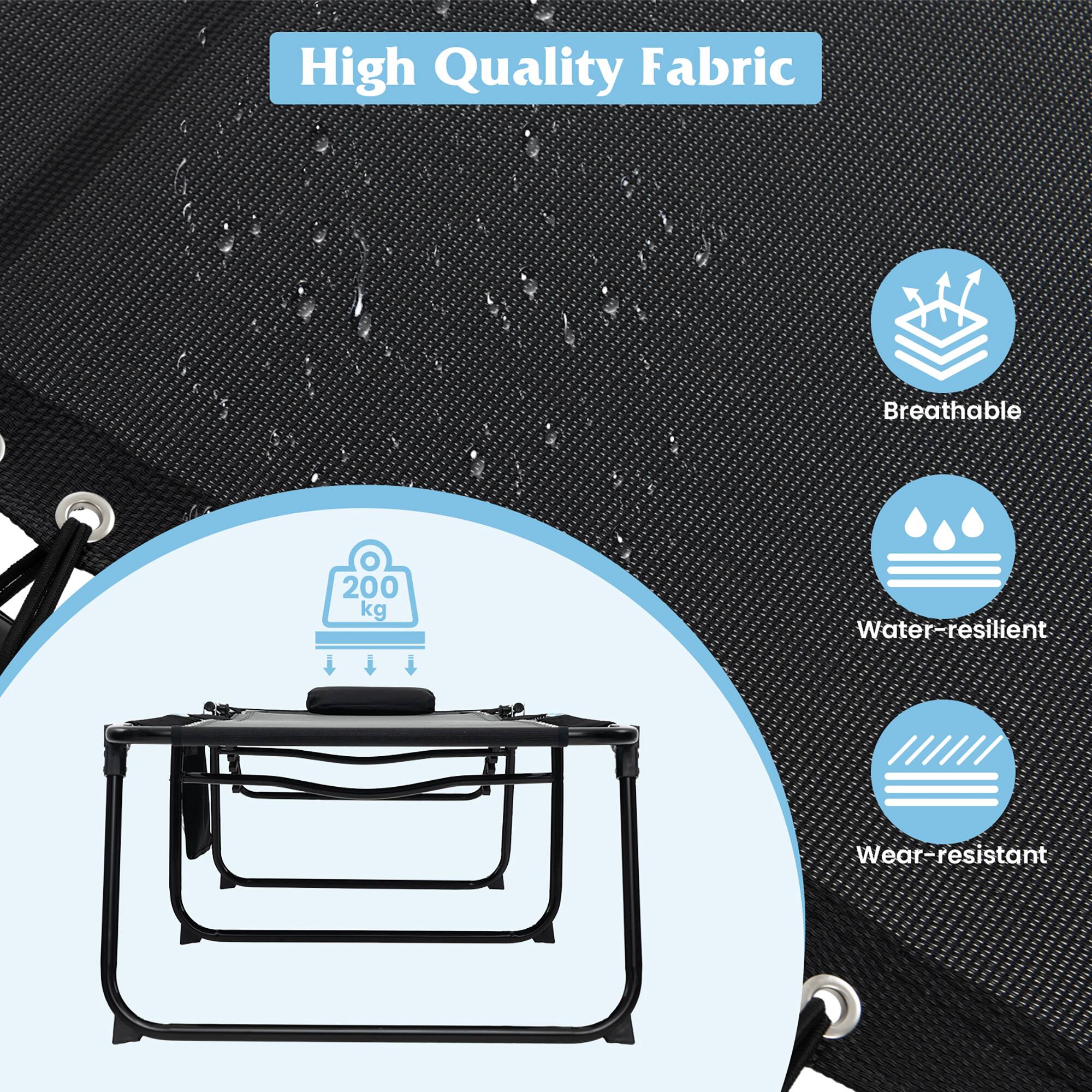 High Quality Fabric
Breathable
Water-resilient
Wear-resistant