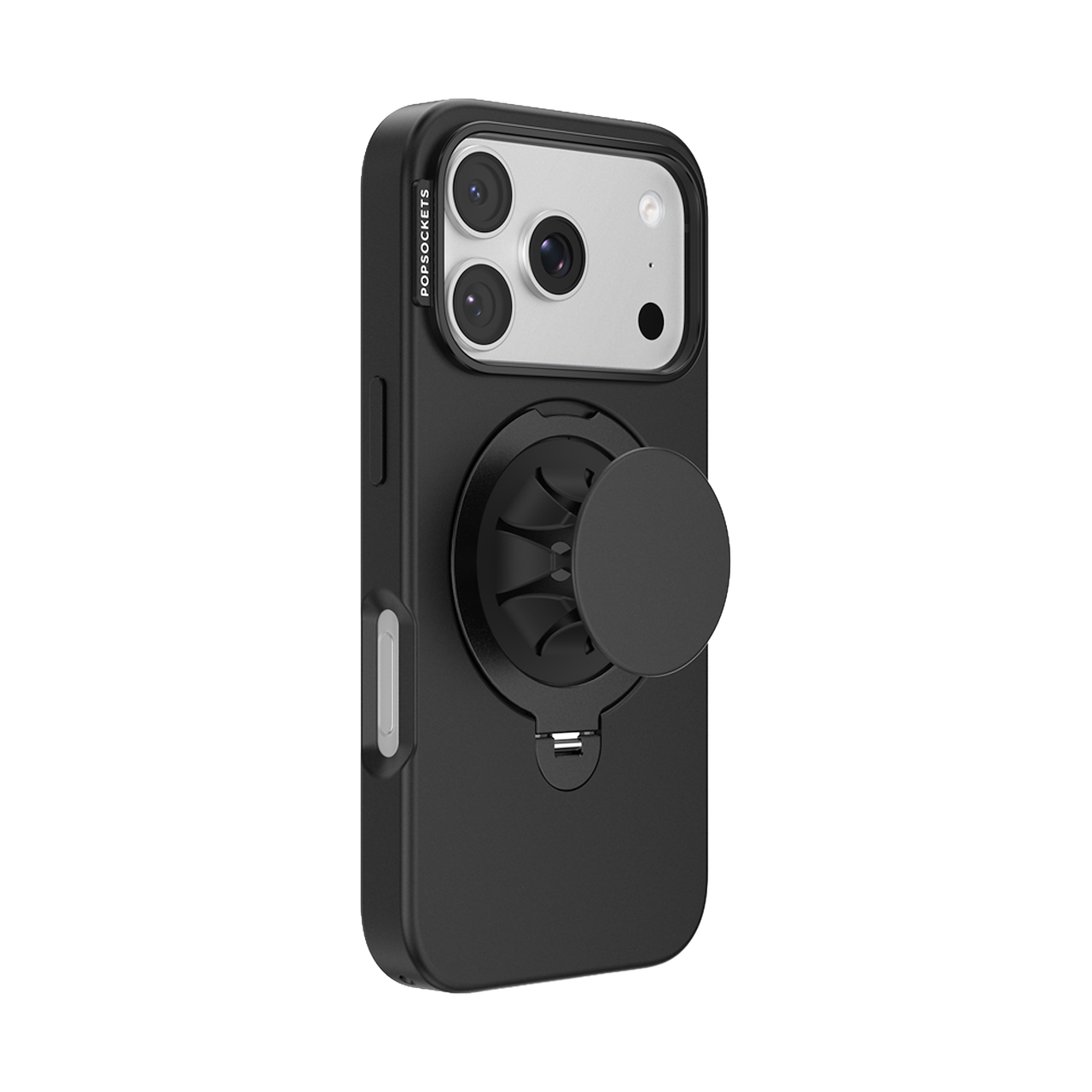 Back. PopSockets - Low Pro Case iPhone 18 Pro/17 Pro - Black.
