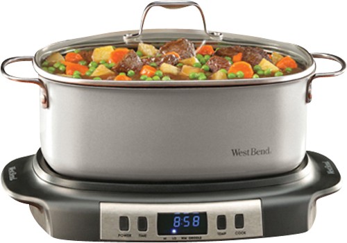 West Bend 5-Quart Slow Cooker Green WB-84915G - Best Buy