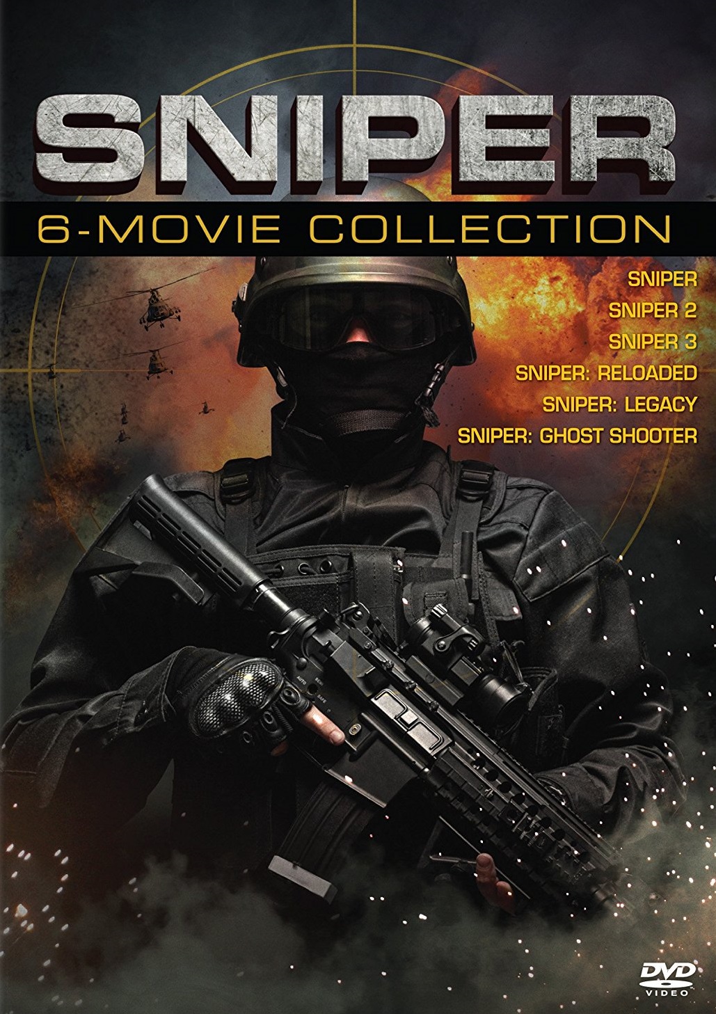Sniper/Sniper 2/Sniper 3/Sniper: Reloaded/Sniper: Ghostshooter/Sniper: Legacy [DVD]