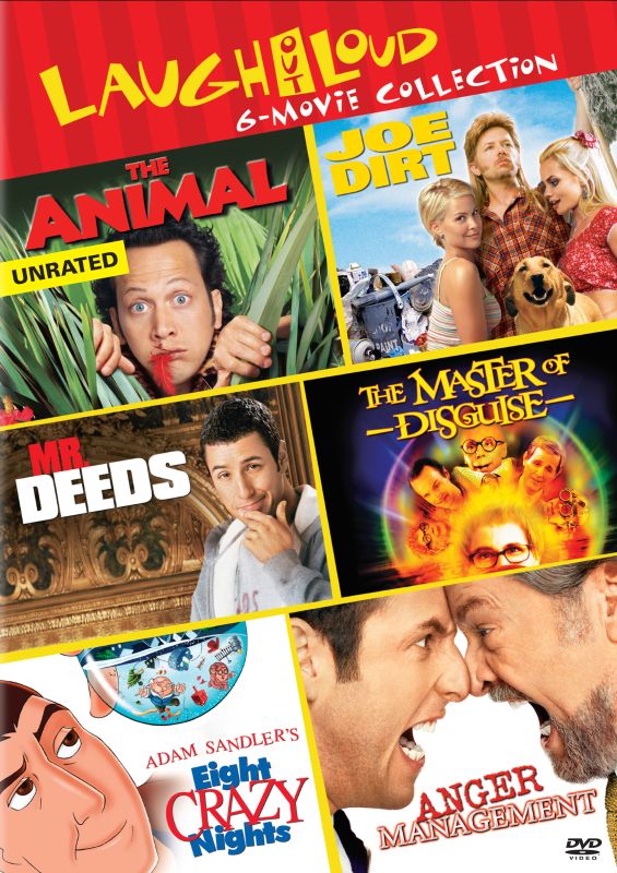 Anger Management/Eight Crazy Nights/The Animal/Joe Dirt/The Master of  Disguise/Mr. Deeds [DVD] - Best Buy