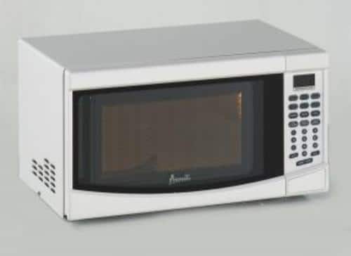 Front Standard. Avanti - Microwave Oven - White.
