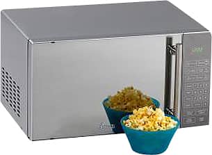 Avanti - 0.8 Cu. Ft. Compact Microwave - Silver - Larger Front