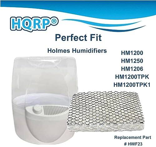 HQRP®  
Perfect Fit  
Holmes Humidifiers  
HM1200  
HM1250  
HM1206  
HM1200TPK  
HM1200TPK1  
Replacement Part # HWF23