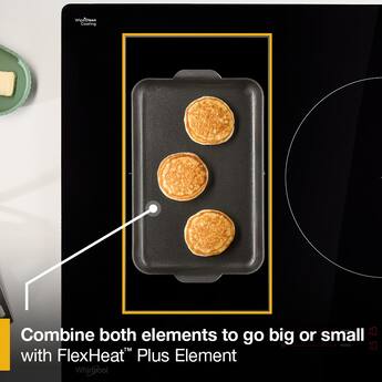 Whirlpool 36 in. Wide 5 element Electric Induction Cooktop with Whirlpool 36 in. Wide 5 element Electric Induction Cooktop with