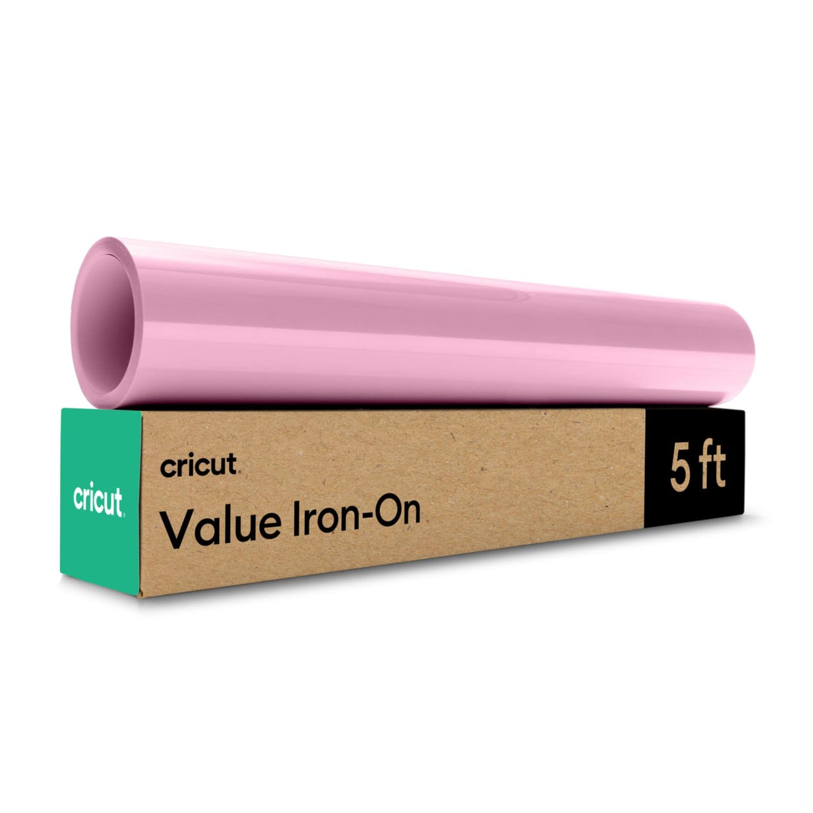 Cricut - Value Iron-on Heat Transfer Vinyl - 12 in x 5 ft - Pink