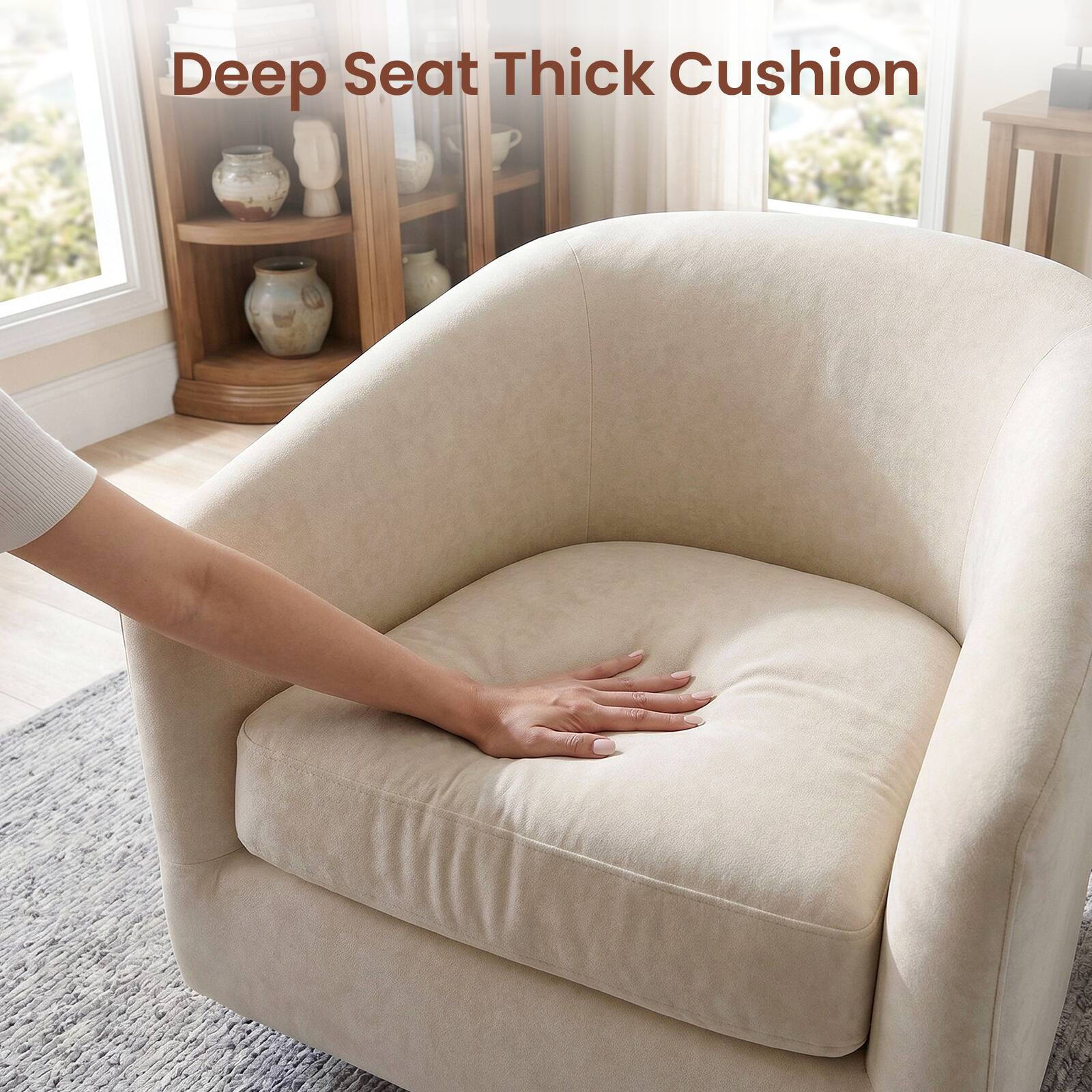 Deep Seat Thick Cushion