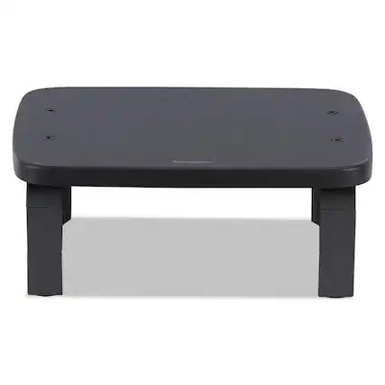 Front. Kensington - Kensington K52785WW 12.25 in. x 2.25 in. x 1.75 in. to 4.75 in. SmartFit Monitor Stands Supports 40 lbs. - Black.