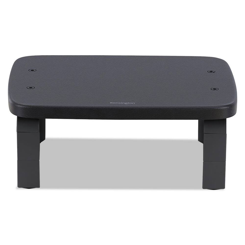Front. Kensington - Kensington K52785WW 12.25 in. x 2.25 in. x 1.75 in. to 4.75 in. SmartFit Monitor Stands Supports 40 lbs. - Black.